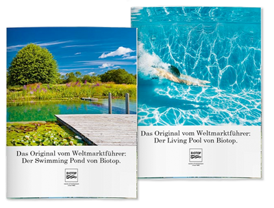 BIOTOP Living Pool und Swimming Pond Kataloge 2024